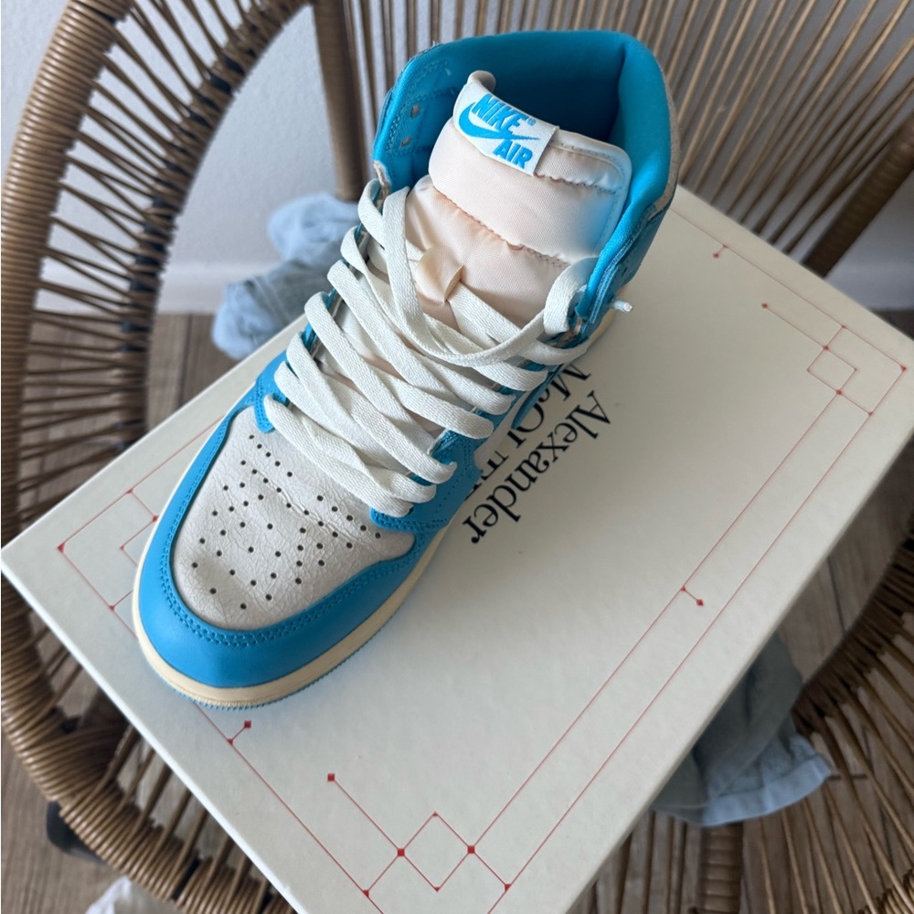 Nike Air Turquoise and White Sneakers